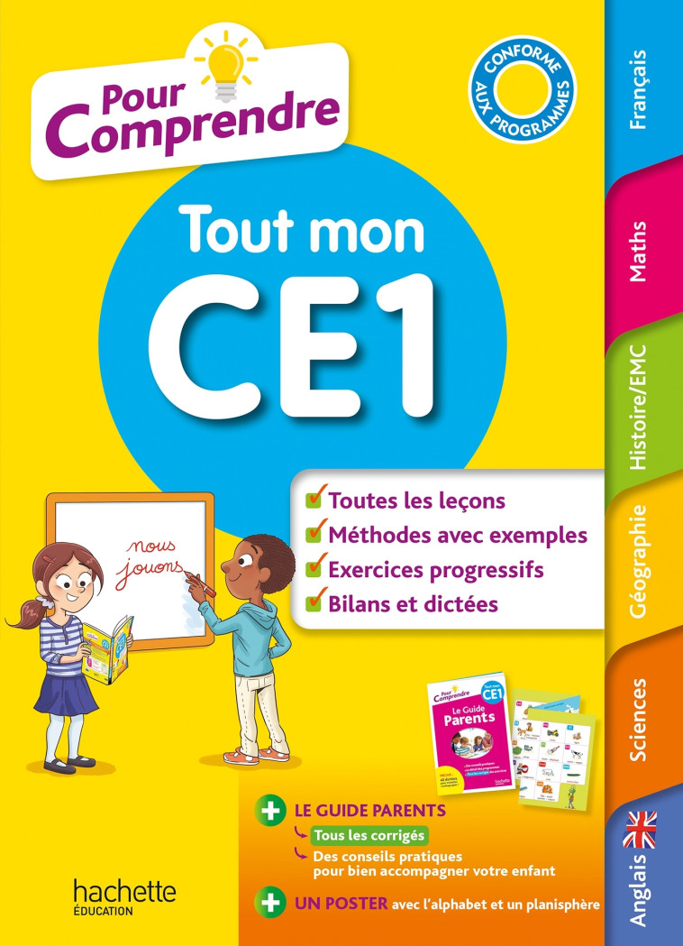 POUR COMPRENDRE TOUT MON CE1 2021 - BEAU/BODEAU/DIENY - HACHETTE EDUC