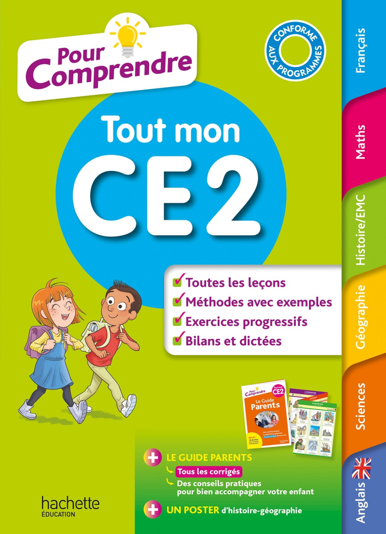 POUR COMPRENDRE TOUT MON CE2 2021 - ALLISY/BODEAU/DACHET - HACHETTE EDUC