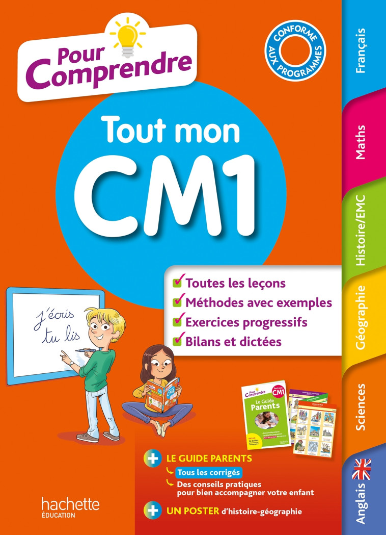 POUR COMPRENDRE TOUT MON CM1 2021 - BREMONT/CHATELAIN - HACHETTE EDUC