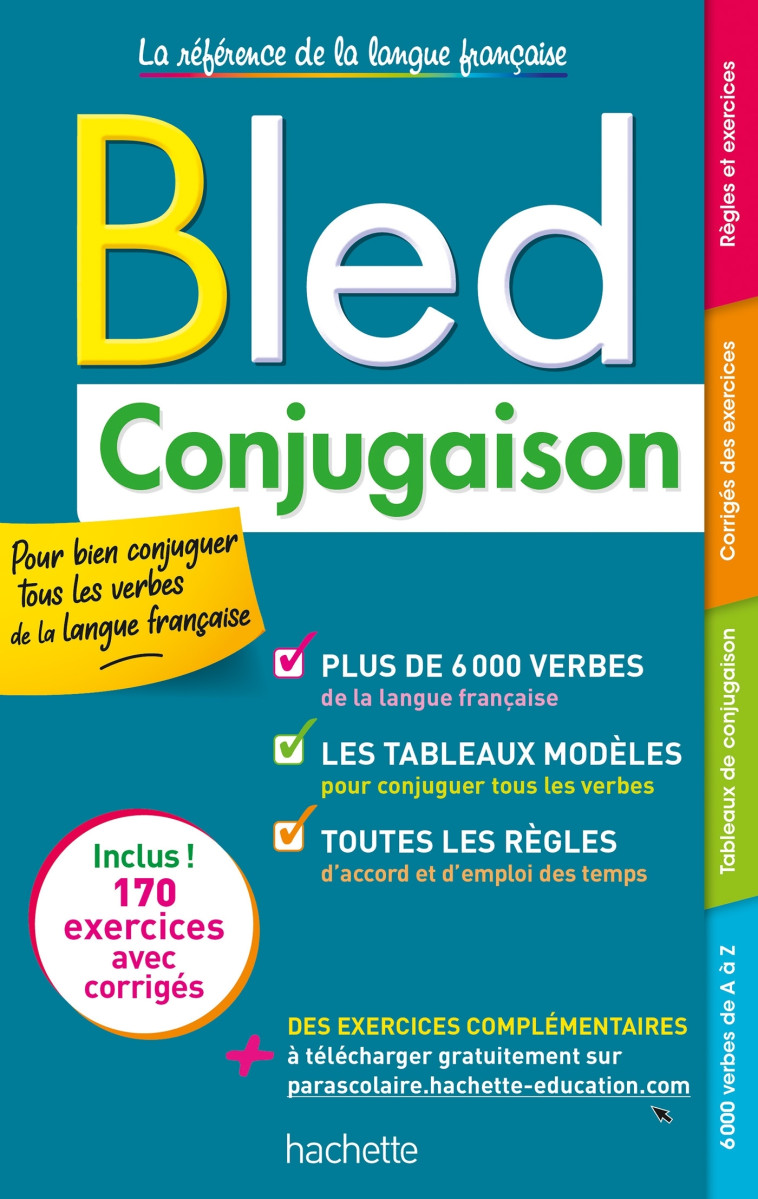 BLED CONJUGAISON ED 2021 - BERLION DANIEL - HACHETTE EDUC