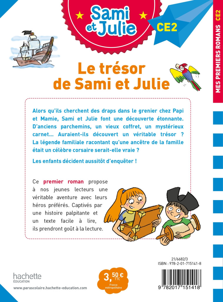 LE TRESOR DE SAMI ET JULIE - BONTE/MASSONAUD - HACHETTE EDUC