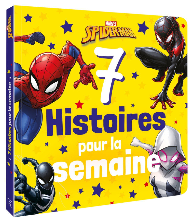 MARVEL 7 HISTOIRES POUR LA SEMAINE SPIDER-MAN T02 - XXX - DISNEY HACHETTE