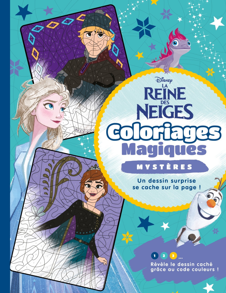 LA REINE DES NEIGES COLORIAGES MAGIQUES - XXX - DISNEY HACHETTE