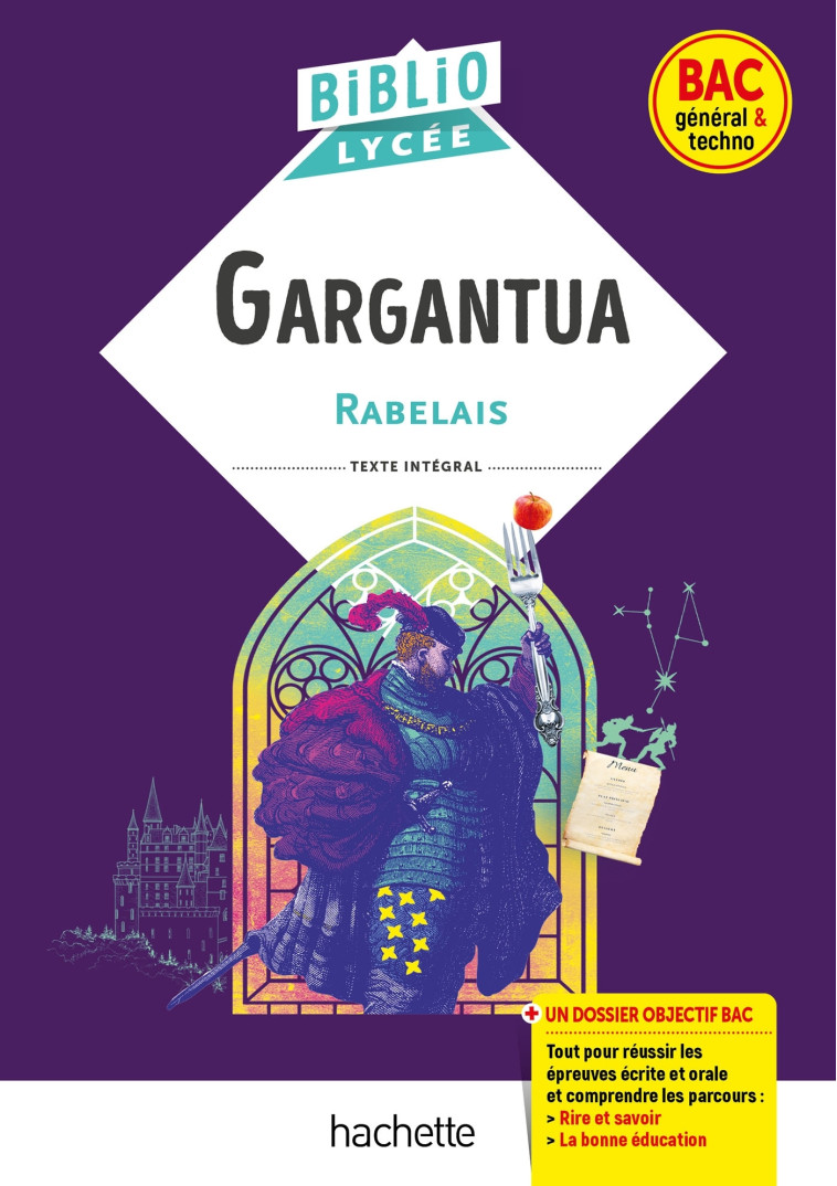 GARGANTUA  ED 2022 - RABELAIS - HACHETTE EDUC