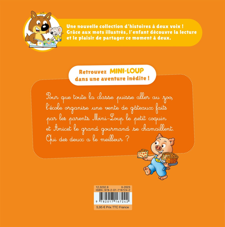 MINI-LOUP MISSION GATEAUX - MATTER PHILIPPE - HACHETTE ENFANT