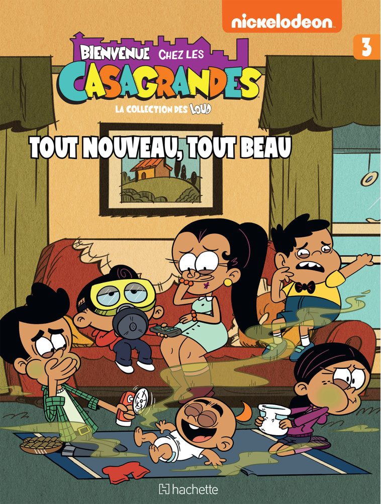 BIENVENUE CHEZ LES CASAGRANDES - TOME 3 - NICKELODEON - HACHETTE COMICS