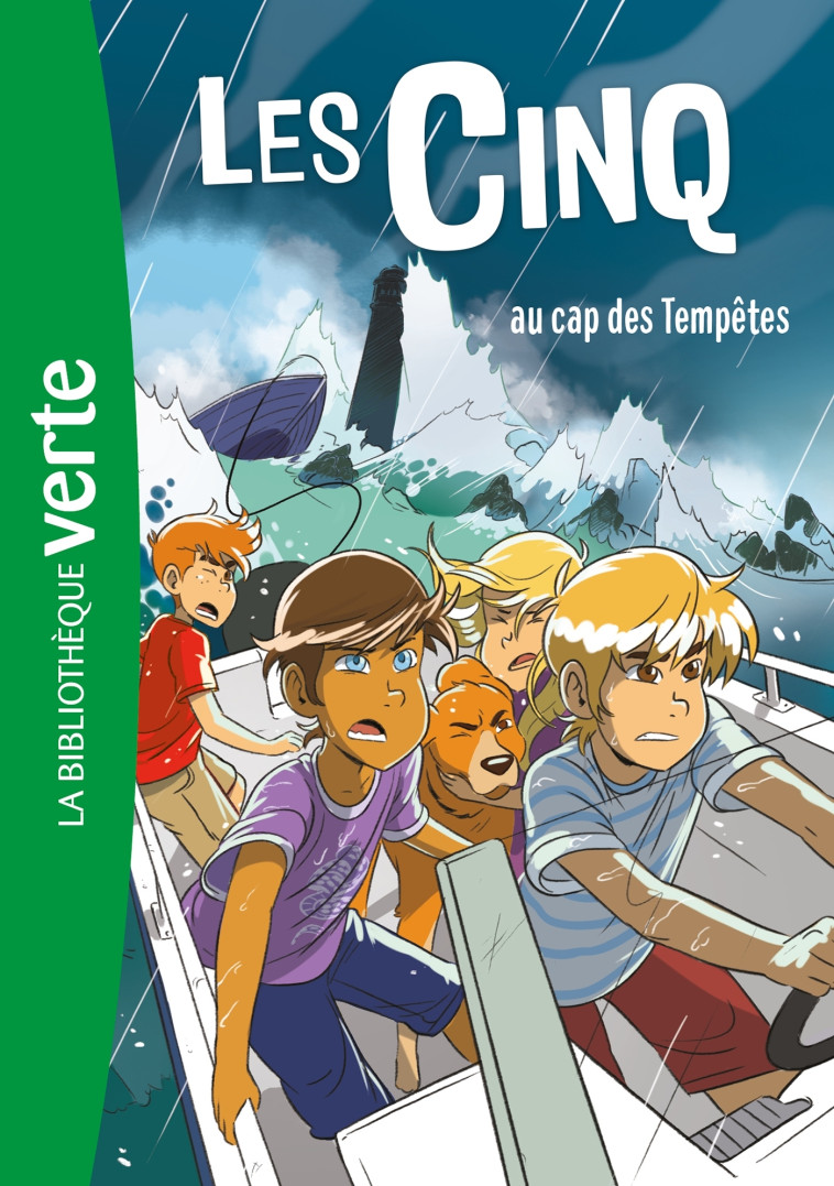 LE CLUB DES CINQ T23 LES CINQ AU CAP DES TEMPETES - BLYTON/AUREN - HACHETTE JEUN.