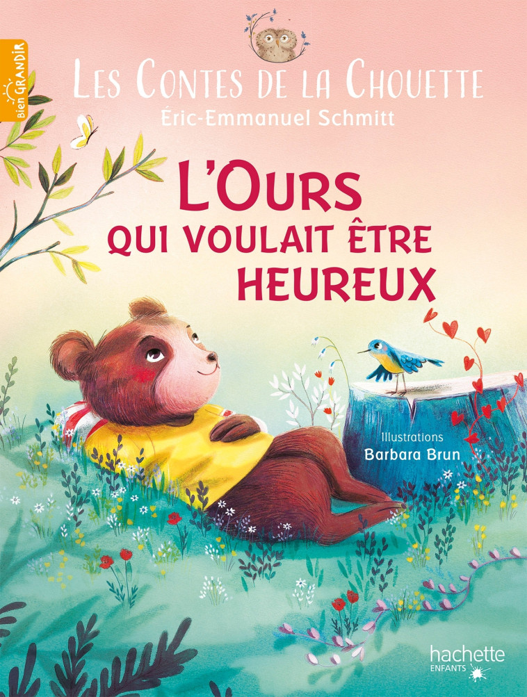 L'OURS QUI VOULAIT ETRE HEUREUX - ERIC-EMMANUEL - HACHETTE ENFANT