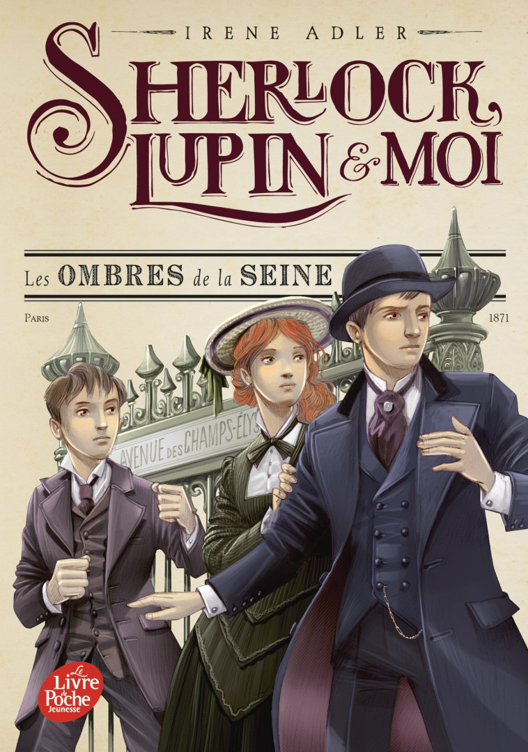 SHERLOCK, LUPIN ET MOI T06 LES OMBRES DE LA SEINE - ADLER IRENE - POCHE JEUNESSE