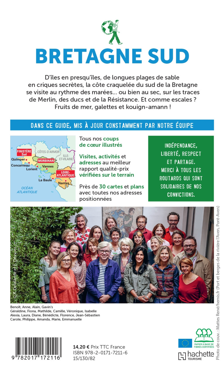 GUIDE DU ROUTARD BRETAGNE SUD 2022/23 - XXX - HACHETTE TOURI