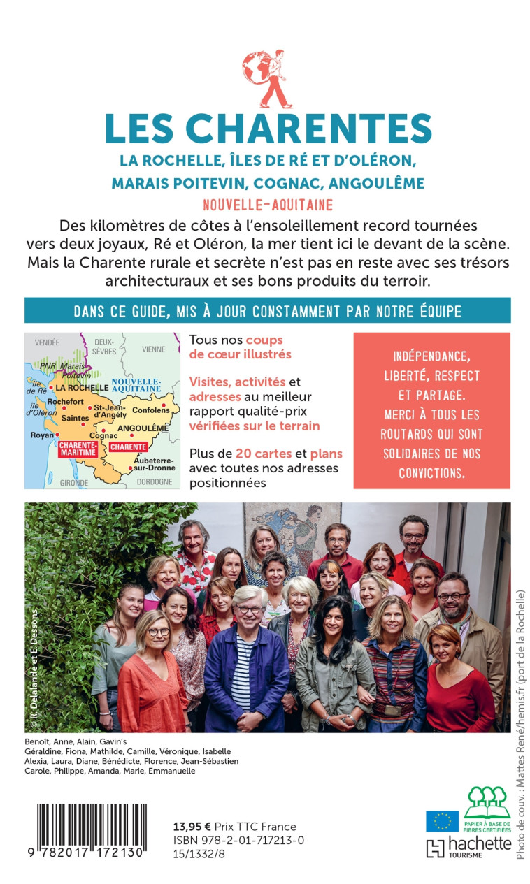 GUIDE DU ROUTARD CHARENTES 2022/23 - XXX - HACHETTE TOURI