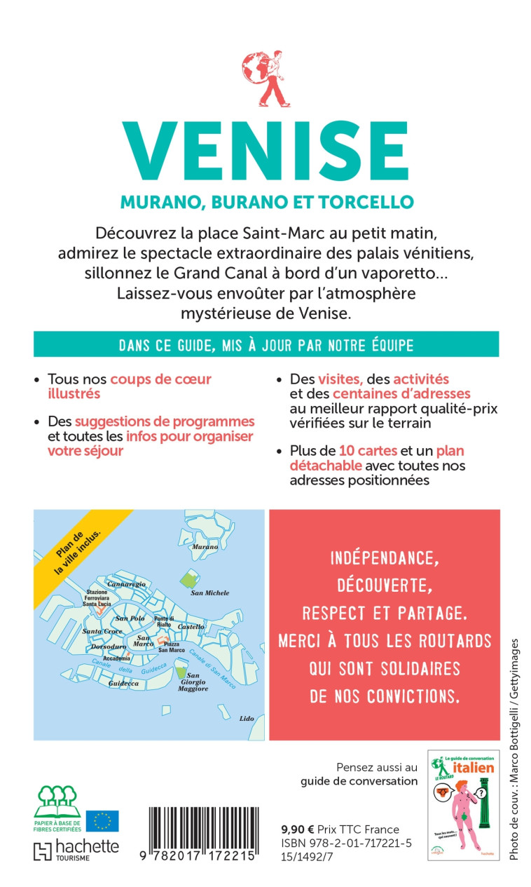 GUIDE DU ROUTARD VENISE 2022/23 - XXX - HACHETTE TOURI