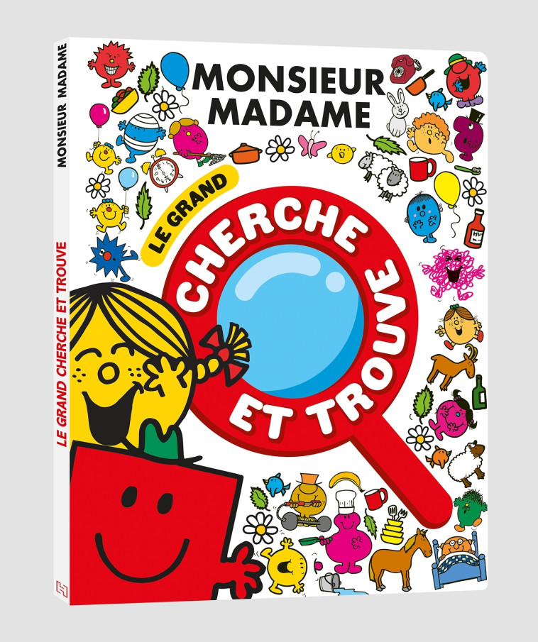 MONSIEUR MADAME - LE GRAND CHERCHE ET TROUVE N 2 - HARGREAVES ADAM - HACHETTE JEUN.