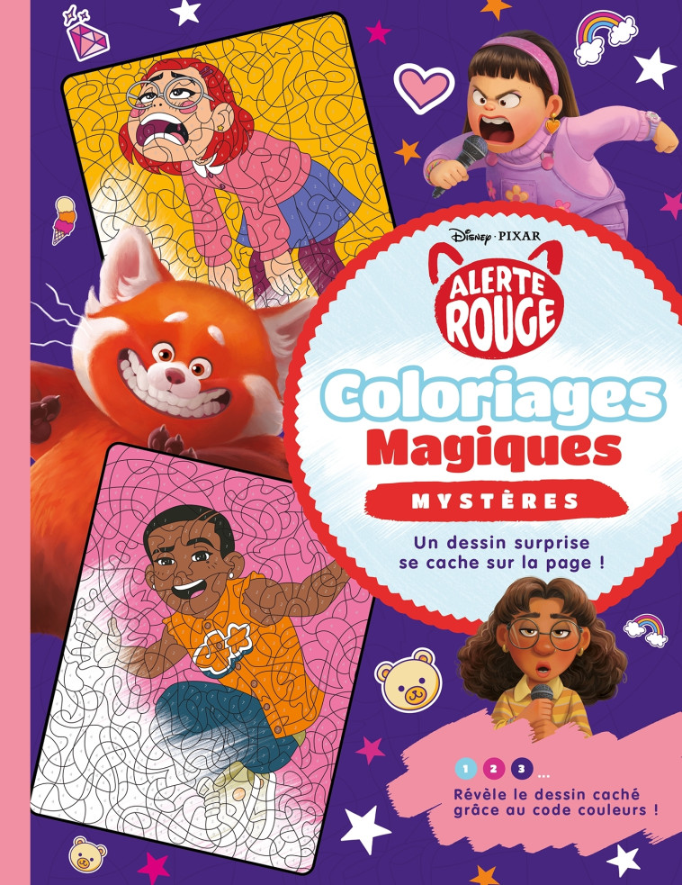 ALERTE ROUGE COLORIAGES MAGIQUES - XXX - DISNEY HACHETTE