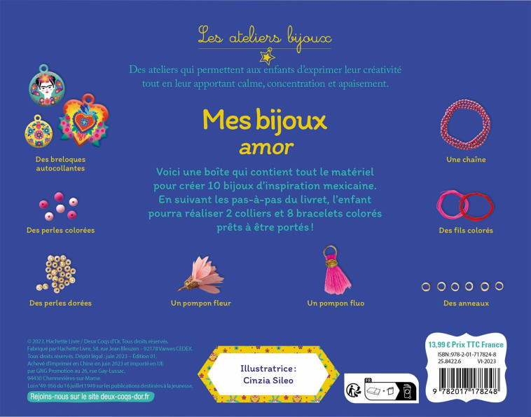 MES BIJOUX AMOR - SILEO CINZIA - DEUX COQS D OR