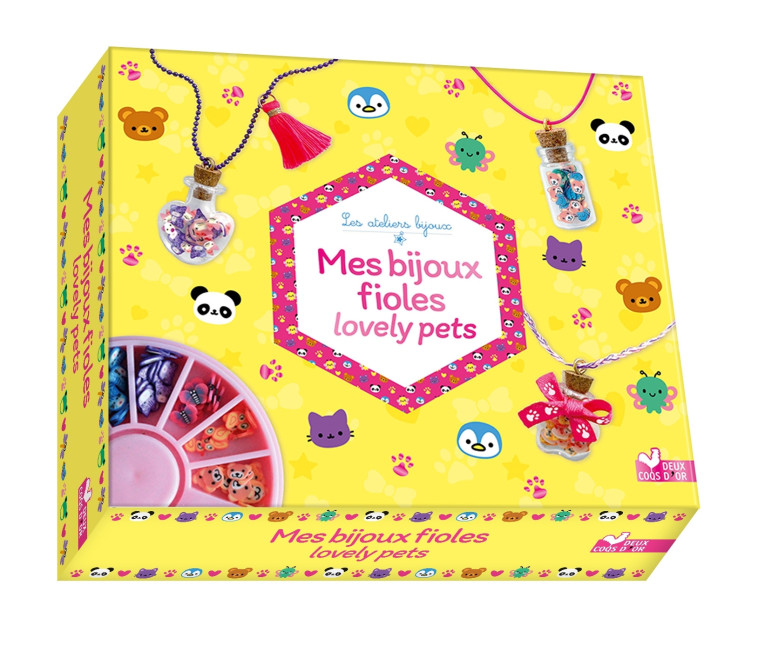 MES BIJOUX FIOLES LOVELY PETS - XXX - DEUX COQS D OR