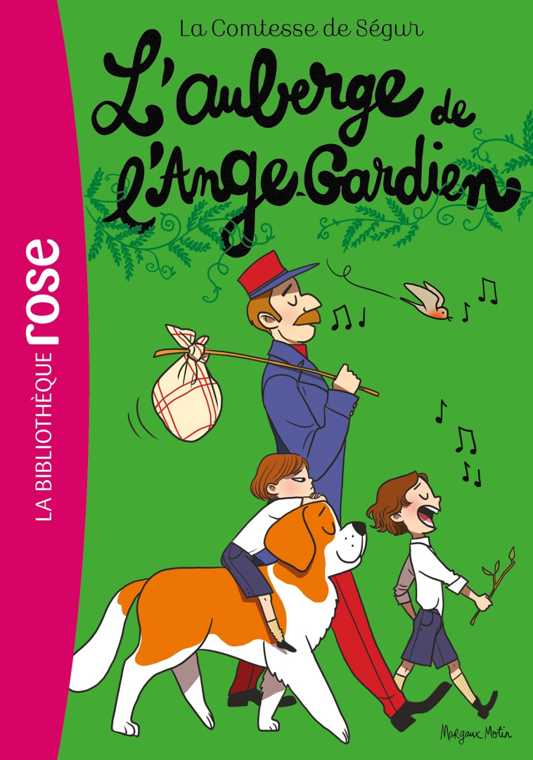 L'AUBERGE DE L'ANGE GARDIEN - COMTESSE DE SEGUR - HACHETTE JEUN.