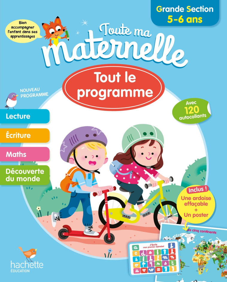 TOUTE MA MATERNELLE TOUT LE PROGRAMME GS 5-6 ANS - BLANDINO GUY - HACHETTE EDUC