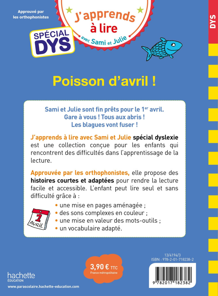 POISSON D'AVRIL SPECIAL DYS - XXX - HACHETTE EDUC