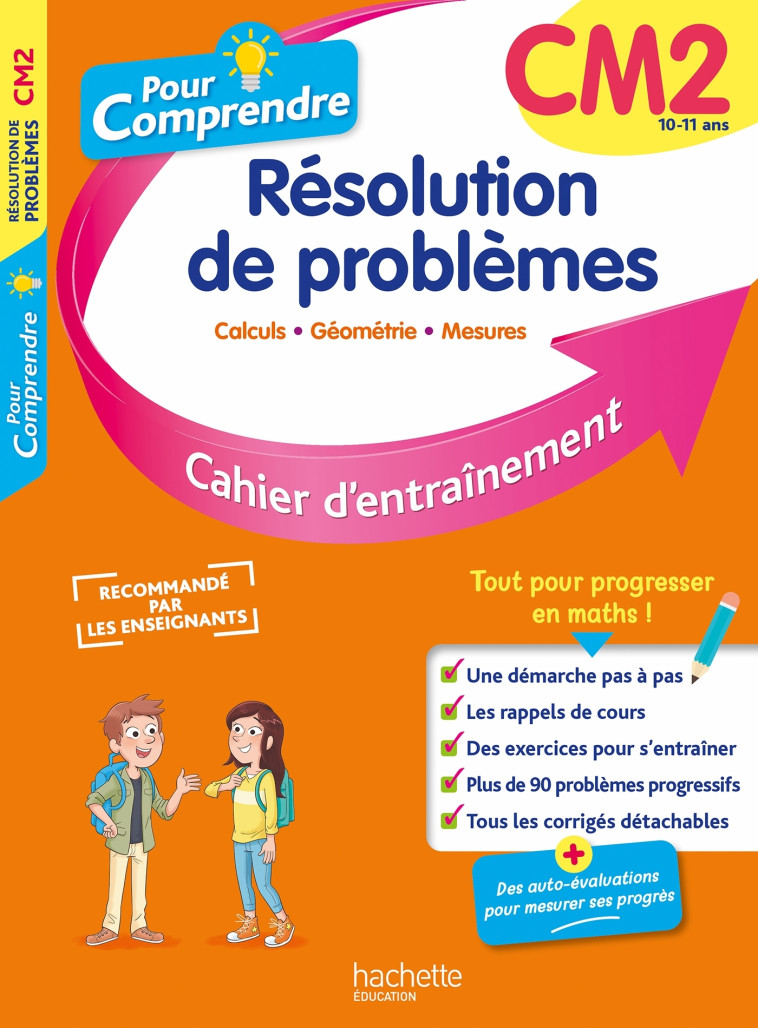 POUR COMPRENDRE RESOLUTION DE PROBLEMES CM2 - COLLET/BERLION - HACHETTE EDUC