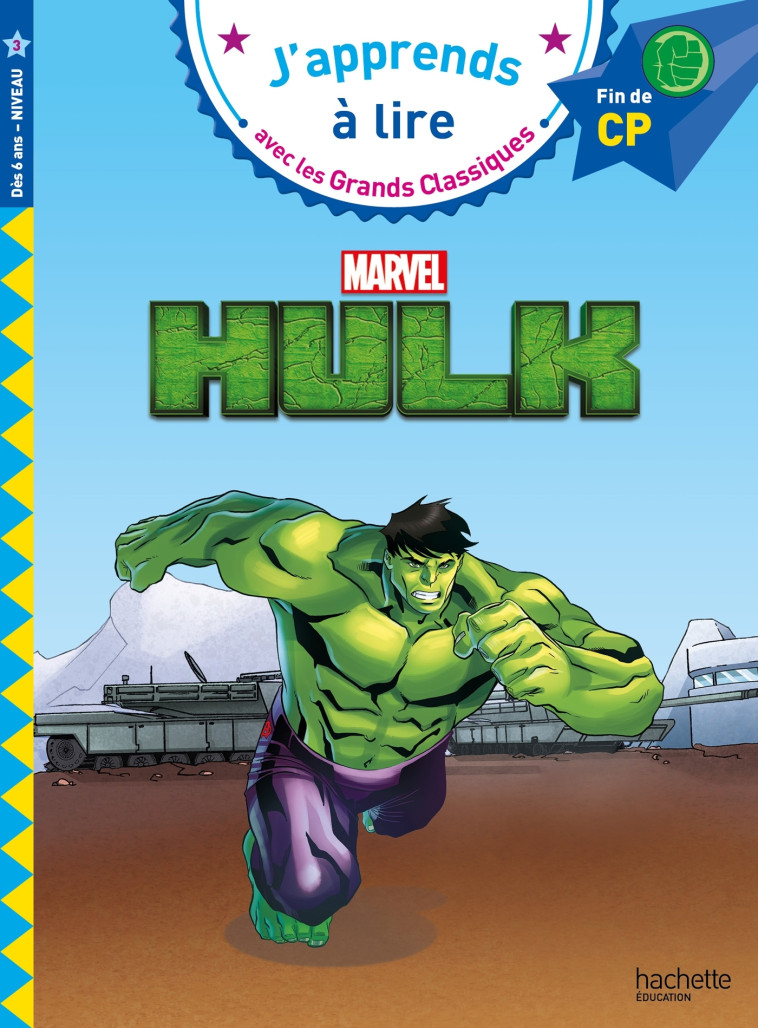 HULK CP NIVEAU 3 - ALBERTIN ISABELLE - HACHETTE EDUC