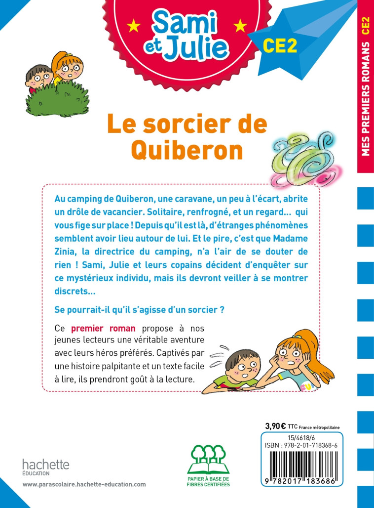 LE SORCIER DE QUIBERON CE2 - DE MULLENHEIM/BONTE - HACHETTE EDUC