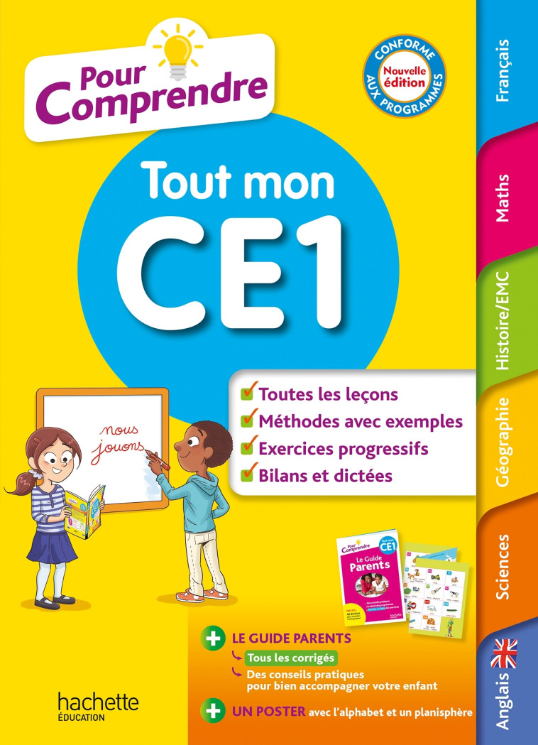 POUR COMPRENDRE TOUT MON CE1 - BEAU/BODEAU/DIENY - HACHETTE EDUC