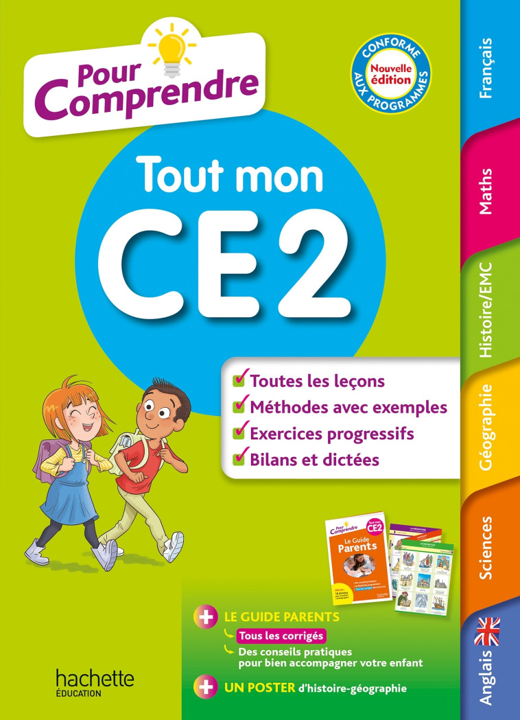 POUR COMPRENDRE TOUT MON CE2 - ALLISY/BODEAU/DACHET - HACHETTE EDUC