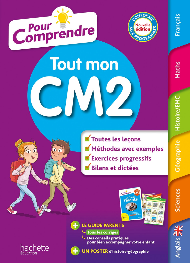 POUR COMPRENDRE TOUT MON CM2 - GUICHARD/HERETE/HUET - HACHETTE EDUC