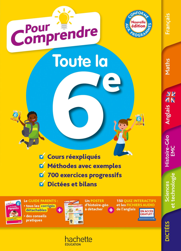 POUR COMPRENDRE TOUTE LA 6E - BLANC/MICHOUX/LISLE - HACHETTE EDUC