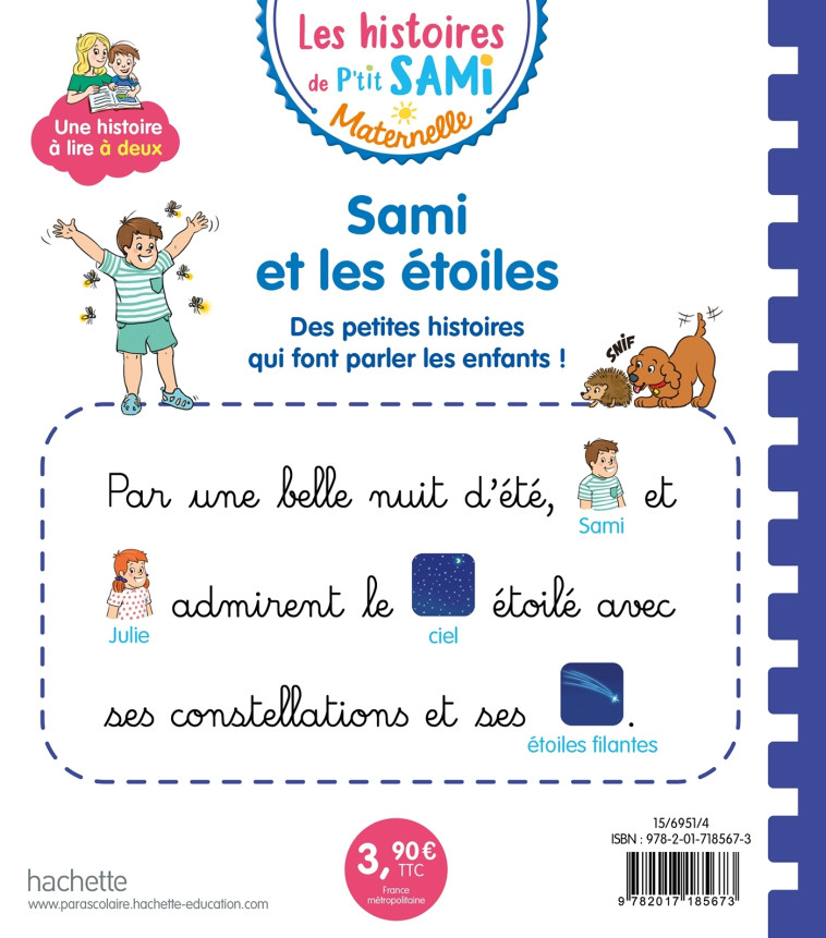 SAMI ET LES ETOILES - BOYER/CLERY - HACHETTE EDUC