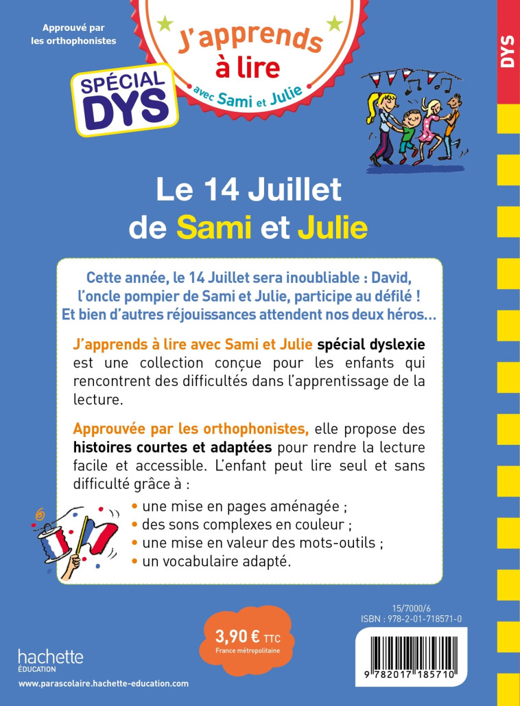 LE 14 JUILLET DE SAMI ET JULIE SPECIAL DYS - MASSONAUD/VIRON - HACHETTE EDUC