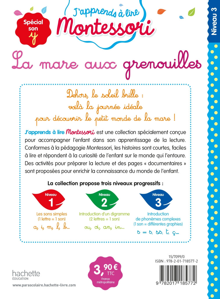 LA CHASSE A LA GRENOUILLE CP NIVEAU 3 - JOUENNE/DOUMONT - HACHETTE EDUC