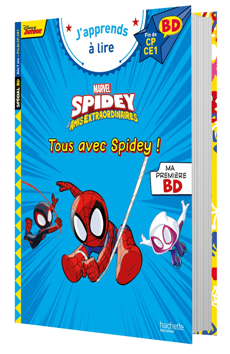 TOUS AVEC SPIDEY ! FIN CP CE1 - ALBERTIN ISABELLE - HACHETTE EDUC