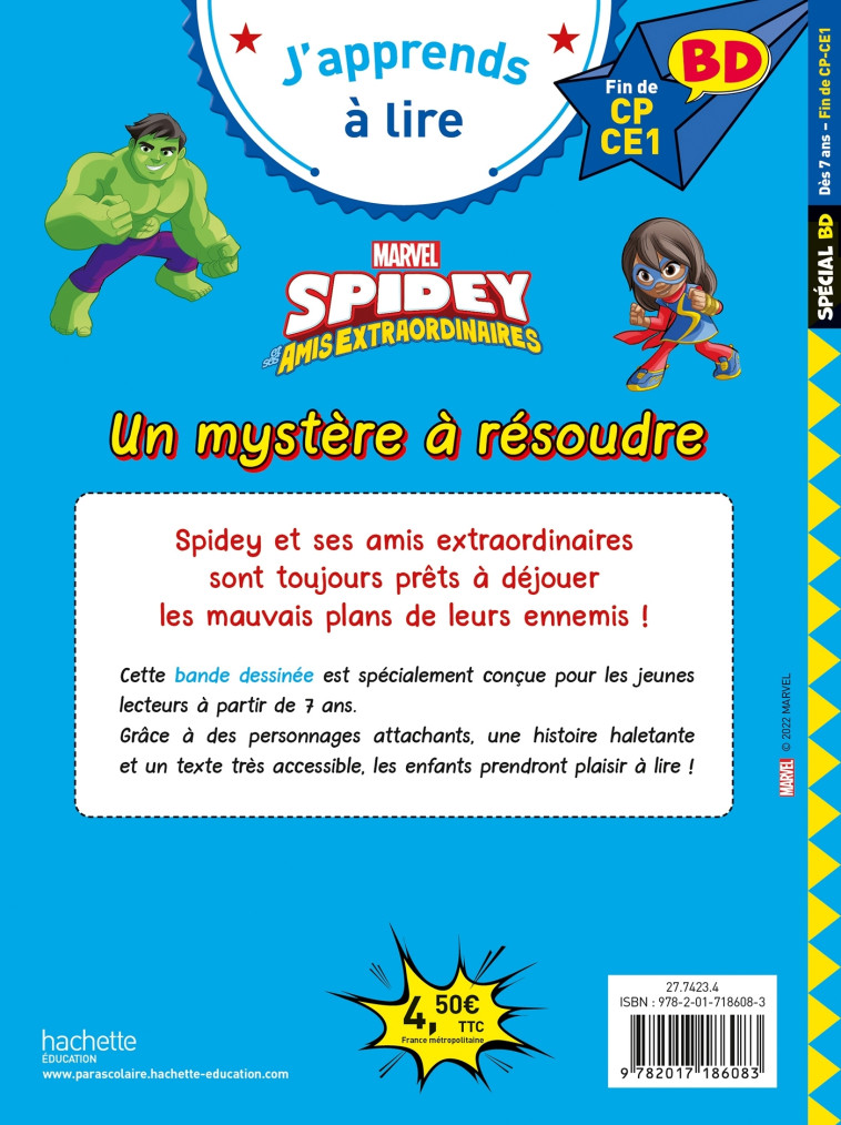 UN MYSTERE A RESOUDRE BD FIN CP CE1 - ALBERTIN ISABELLE - HACHETTE EDUC