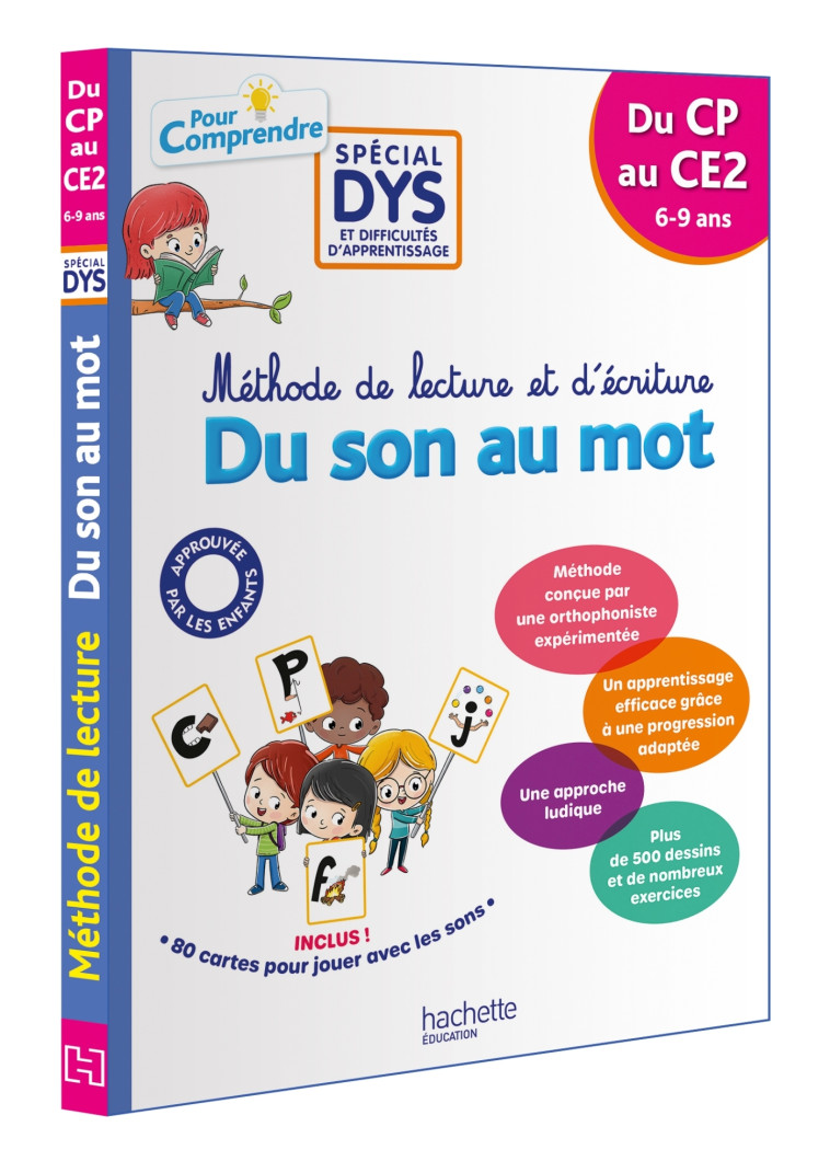 METHODE DE LECTURE ET D'ECRITURE DU SON AU MOT DU CP AU CE2 - VIRON VALERIE - HACHETTE EDUC