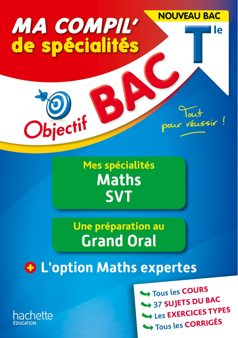 MATHS ET SVT GRAND ORAL OPTION MATHS EXPERTES TLE ED 2022 - BARBAZO/BILLA/CORBIN - HACHETTE EDUC