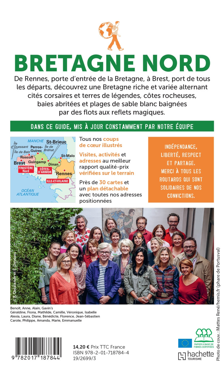 GUIDE DU ROUTARD BRETAGNE NORD 2022/23 - XXX - HACHETTE TOURI