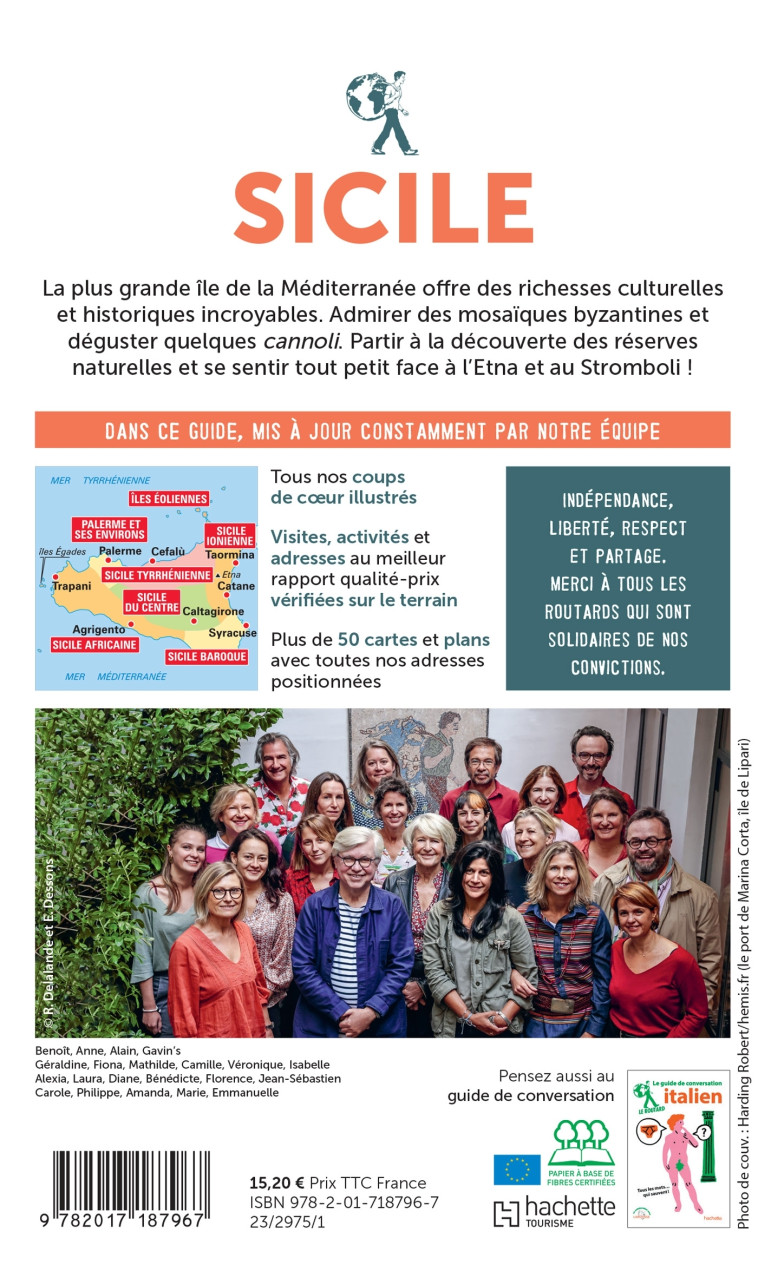 GUIDE DU ROUTARD SICILE 2022/23 - XXX - HACHETTE TOURI