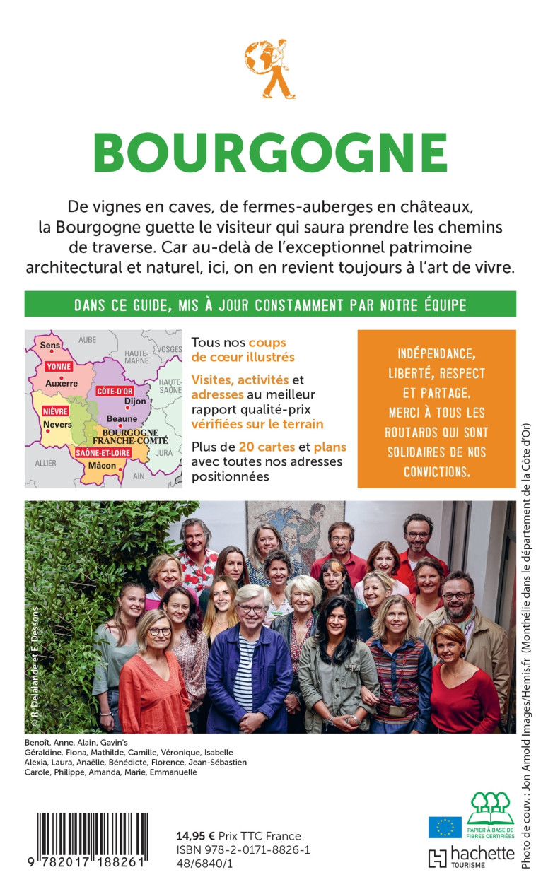 GUIDE DU ROUTARD BOURGOGNE 2023/24 - XXX - HACHETTE TOURI