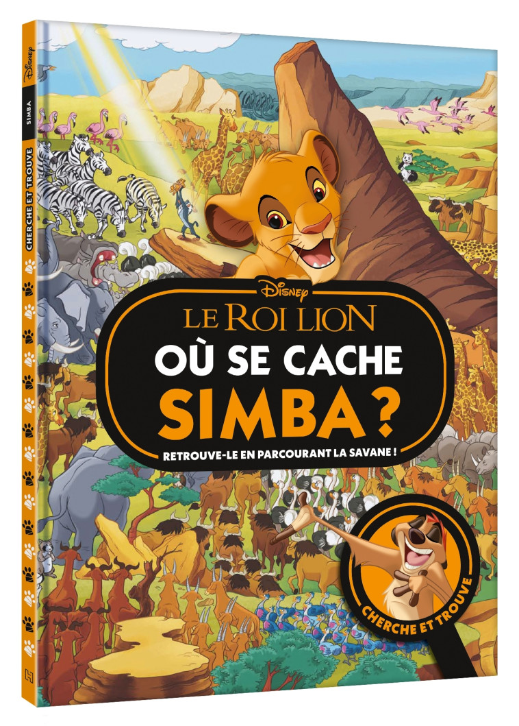 LE ROI LION OU SE CACHE SIMBA ? - XXX - DISNEY HACHETTE