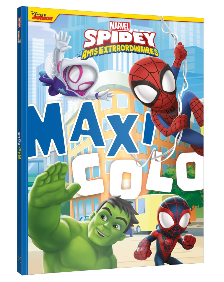 SPIDEY ET SES AMIS EXTRAORDINAIRES MAXI COLO - XXX - DISNEY HACHETTE