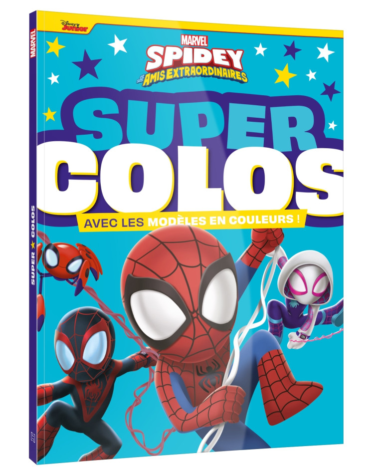 SUPER COLOS SPIDEY AVEC MODELES EN COULEURS - XXX - DISNEY HACHETTE