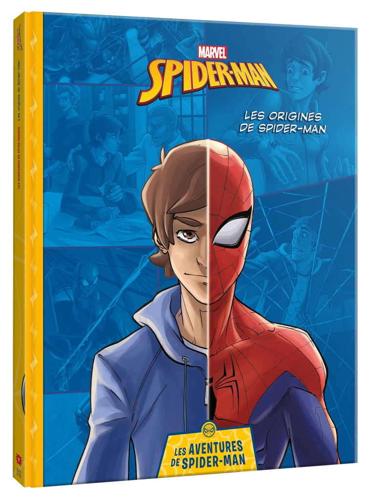 MARVEL - SPIDER-MAN - LES ORIGINES DE SPIDERMAN - XXX - DISNEY HACHETTE