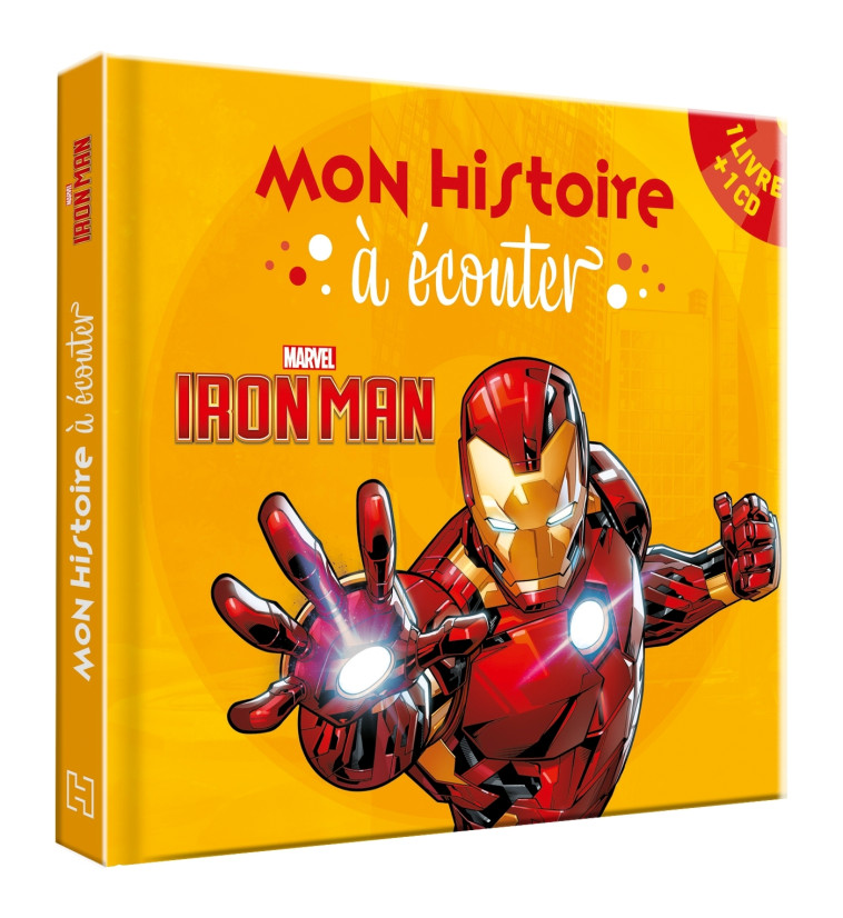 IRON MAN - MON HISTOIRE A ECOUTER - LIVRE CD - XXX - DISNEY HACHETTE