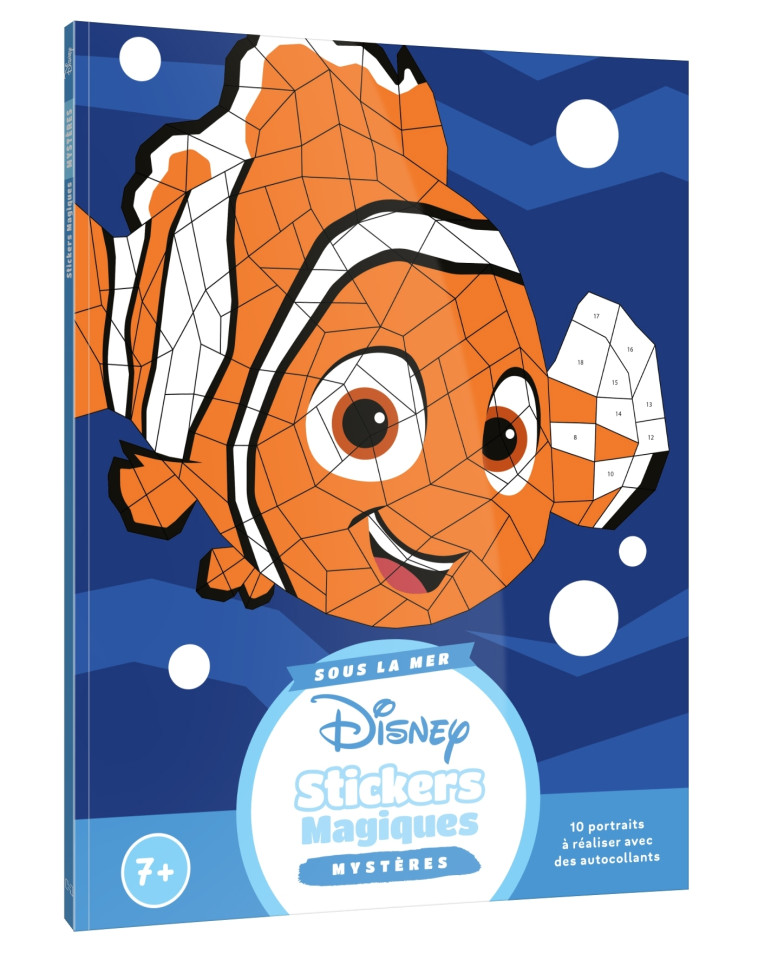 MES STICKERS MAGIQUES MYSTERES SOUS LA MER - COLLECTIF - DISNEY HACHETTE