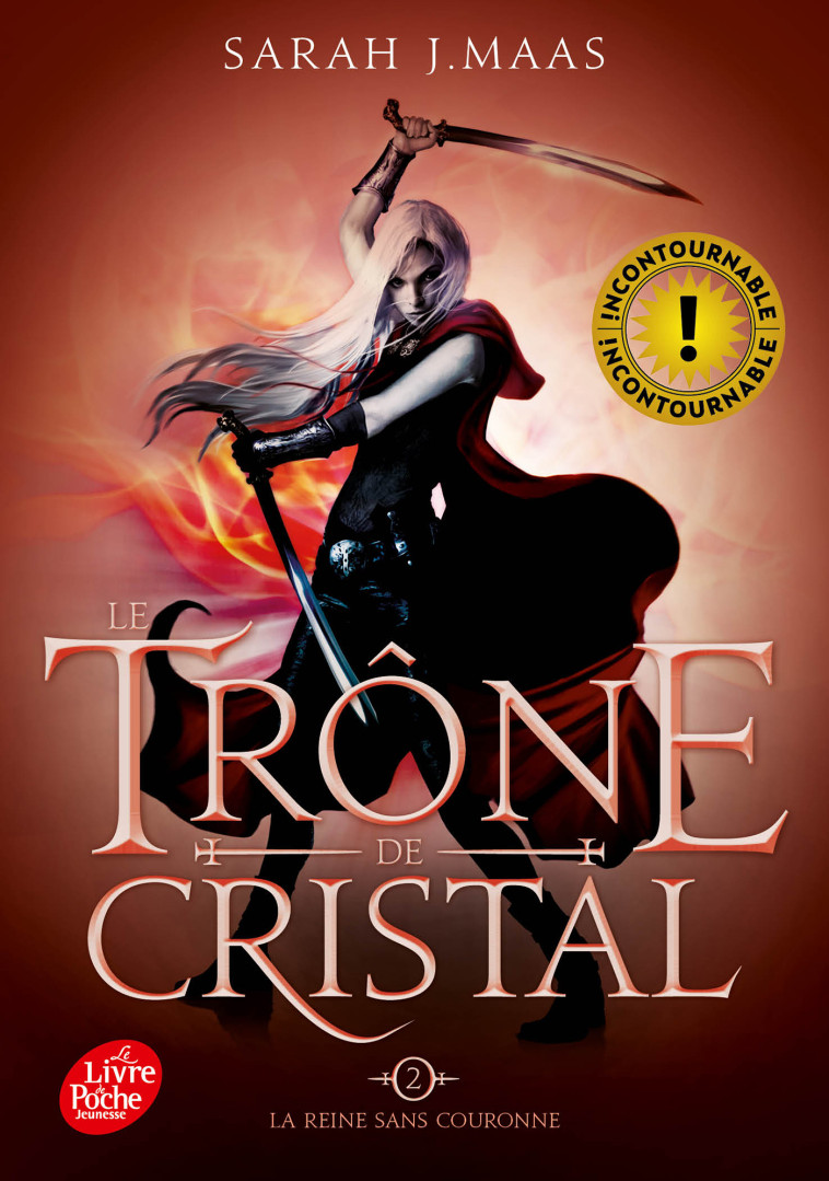 LE TRONE DE CRISTAL T02 LA REINE SANS COURONNE - MAAS SARAH J. - POCHE JEUNESSE