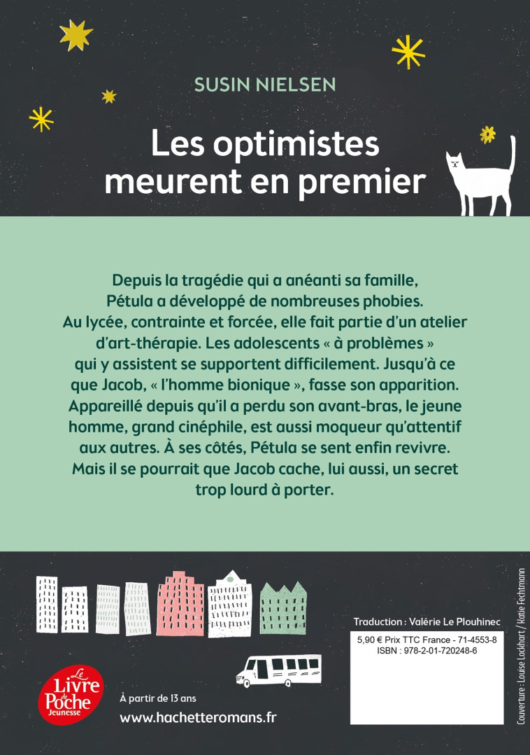 LES OPTIMISTES MEURENT EN PREMIER - NIELSEN SUSIN - POCHE JEUNESSE