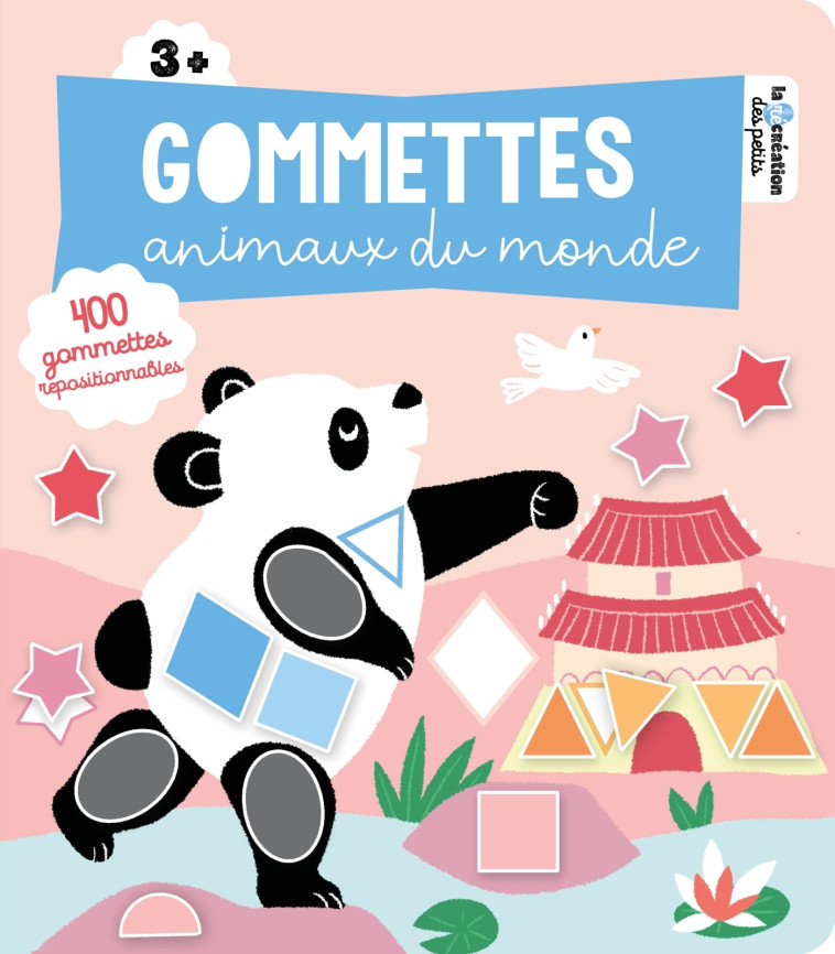 GOMMETTES - ANIMAUX DU MONDE 3 ANS+ - SOLENNE ET THOMAS - DEUX COQS D OR