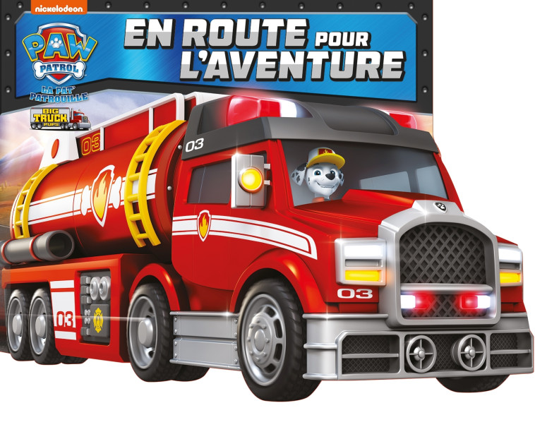 PAT' PATROUILLE - EN ROUTE POUR L'AVENTURE - XXX - HACHETTE JEUN.